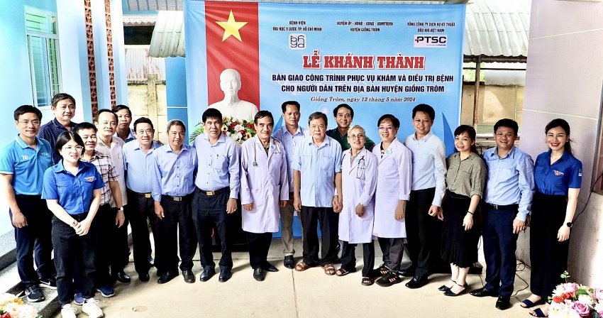 PTSC phối hợp tổ chức chương trình khám chữa bệnh miễn phí tại tỉnh Bến Tre”
