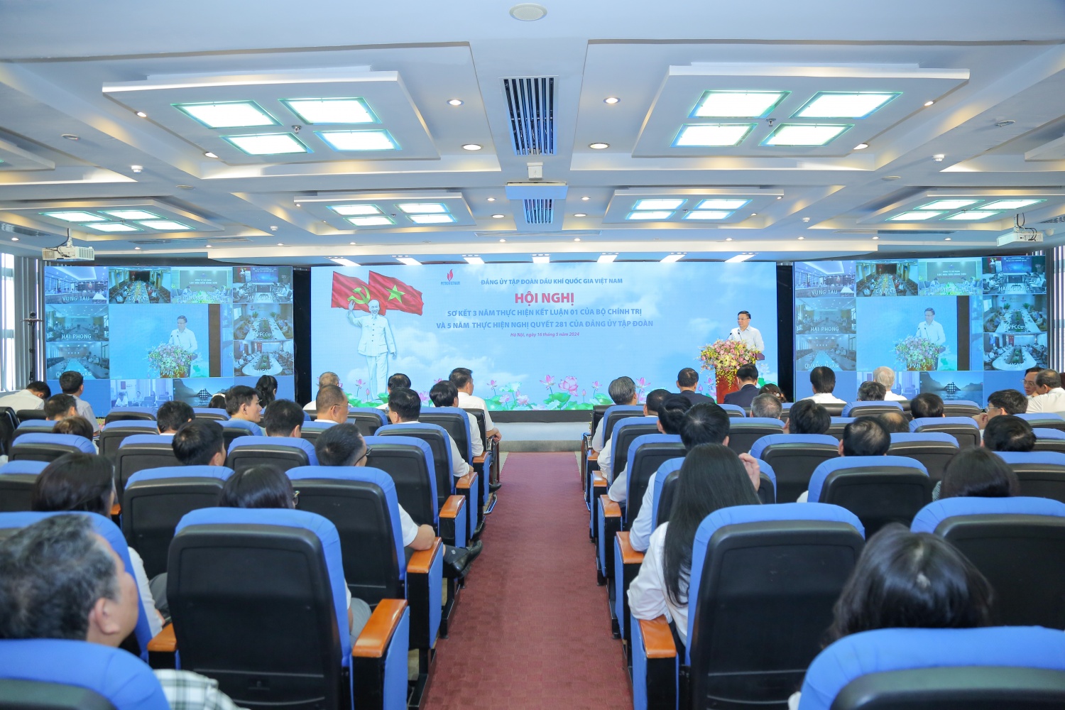 Đảng ủy Tập đoàn Dầu khí Quốc gia Việt Nam sơ kết 3 năm thực hiện Kết luận 01 của Bộ Chính trị”